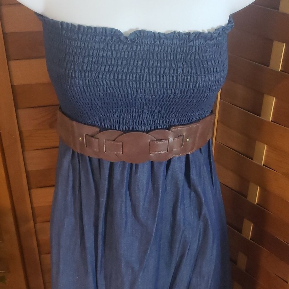 Maurices brand high/ low denim style dress. - Picture 2 of 8